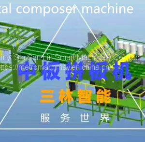 Automatic Plywood Veneer Vertical Horizontal Together Composer Machine thumbnail-4
