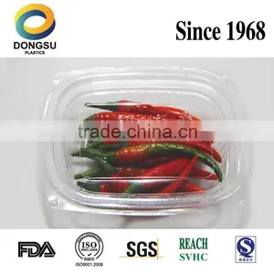 Take Away Tableware Plastic Smoothie Round Containers for Fruit or Vegetables Wholesale thumbnail-3