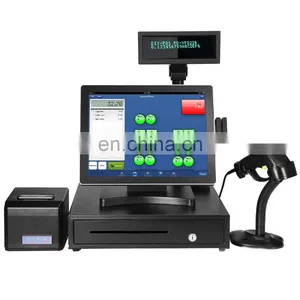 15 Inch Capacitive Touch Screen Pos Terminal All in One With Android Operation System thumbnail-1