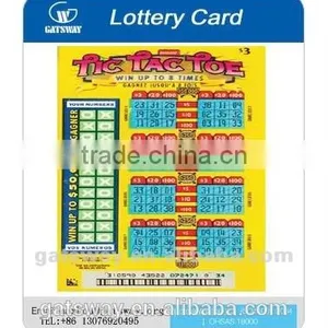 Printing Paper Lottery Scratch Card thumbnail-1