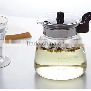 2016 New 1000ml 34oz Promotion Transparent Water Pot Water Carafe Glass Water Kettle thumbnail-1
