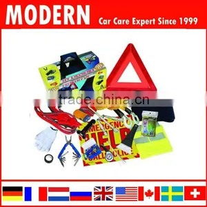 13054 Auto Roadside Tool Kit With Tire Pressure Gauge thumbnail-1
