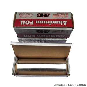 Various Good Quality Popular Square Price Packing Foil Roll Aluminum Hookah Foil Shiny Side thumbnail-5