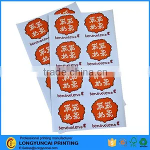 Customized Eco-friendly Self Adhesive PET Transparent Sticker for Fruit Packaging thumbnail-3