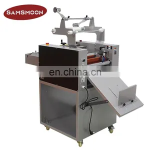 Best Price 75Mm Rubber Roller Diameter Infrared Internal Heating Eva Hot Lamination Film Machine On Paper thumbnail-2