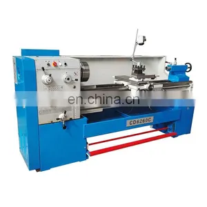 CD6260C 80mm Spindle Bore Heavy Duty Horizontal Engine Lathe Manual Lathe Machine thumbnail-1
