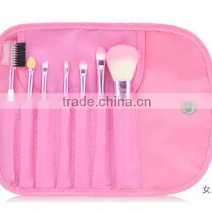 7pcs Professional Makeup Brushes Rare Travel Edition Set Cosmetic Brushes Kit With Cylinder Makeup Box thumbnail-4