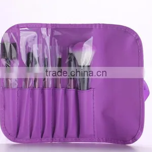 7pcs Professional Makeup Brushes Rare Travel Edition Set Cosmetic Brushes Kit With Cylinder Makeup Box thumbnail-5