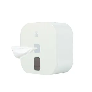 Commercial Center Toilet Plastic Tissue Box, Hotel Bathroom Wall Mounted Toilet Non Punching Dispenser thumbnail-4