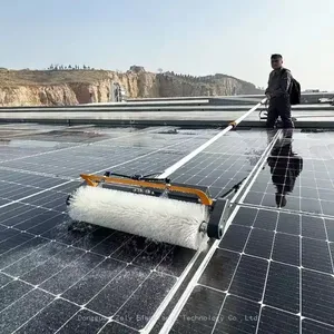 Best Solar Panel Cleaning Supplier PV Cleaning Brush Solar Panel Cleaning Rotating Brush thumbnail-1