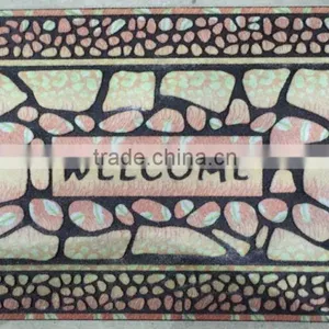 Polyester Printed Rubber Home Mat thumbnail-1