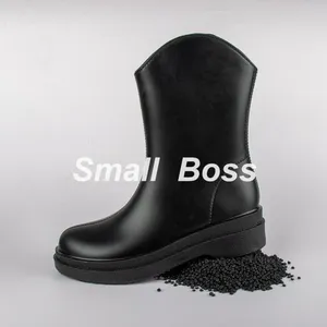 Factory Sale PVC Compound Granule Shoes Soles Transparent Crystal Clear Rain Boots/Sandles thumbnail-3
