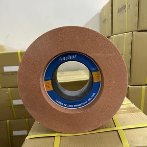 Genuine Anchor Taiwan 12-Type 38A White Alumina Reinforced Edge Grinding Wheel 305*150*120mm for Precision Centerless Grinding thumbnail-3