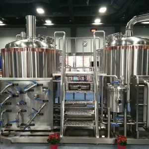 220V Automatic Stainless Steel Brewing Equipment for Craft Beer thumbnail-1