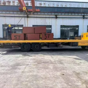 30-ton Electric Truck - 30-ton Load Capacity Electric Flatbed Truck for Factory Areas thumbnail-2