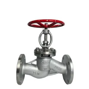 China Hot Sale Investment Cast 316 Grade Stainless Steel Globe Valve With Flanges 150lb Pn16 Globe Valve for Oil Gas Pipe thumbnail-3