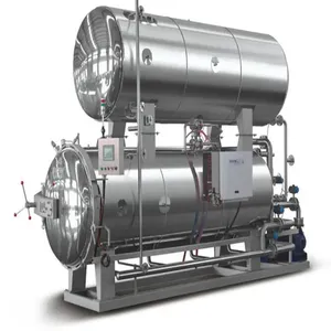 Shanghai Tin Can Food Mushroom Steam Retort Machine thumbnail-1