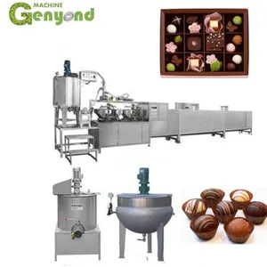 Portable Ball Mill Chocolate Machine Production Line Automatic Tempering thumbnail-2