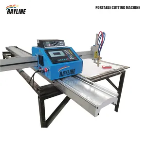 Robotec Mini Portable CNC Flame Plasma Cutter Machine Effective 1500*3000MM CE Plasma Cutting Machine For Metal Carbon Steel thumbnail-1