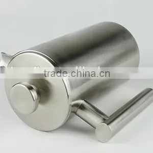 800ml Double Wall Stainless Steel French Press Milk Frother/picther thumbnail-2