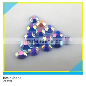 Iron On Colorful Round Resin Stone For Nail Art thumbnail-2
