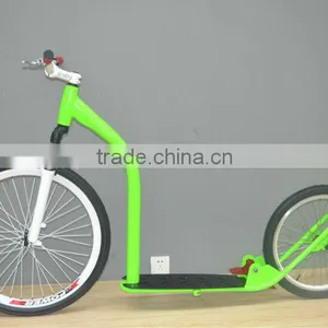 Adult Kick Scooter Big Wheels/kids Pedal Kick Scooter/double Kick Scooter (LD-RH02B) thumbnail-1