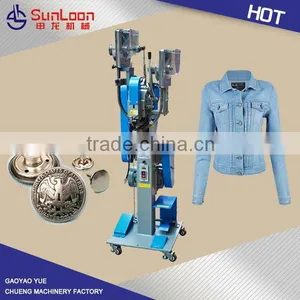 The Newest Best Sell Black Shank Jeans Buttons Machine thumbnail-1