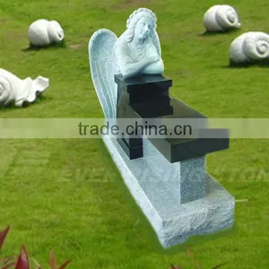 Cheap Angel Granite Headstone thumbnail-2