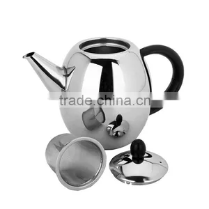 Stainless Steel Coffee or Tea Pot With Filter thumbnail-3