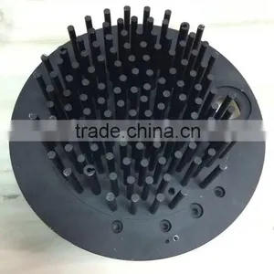 Low Price Customized Black Anodized 1070 Aluminum Cold Forging Pin Fin Heatsink (cold Forging Heatsink) thumbnail-2