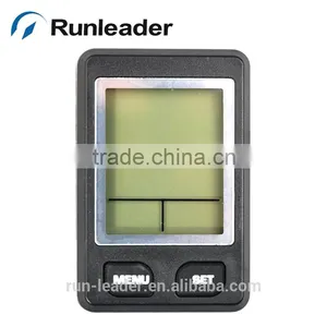Bicycle Computer Stopwatch for Mountain Bike Sport Exrecise Stopwatch Green Backlight LCD Speedomete thumbnail-2