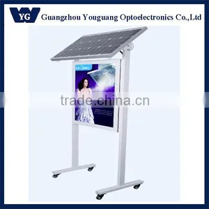Free Standing Solar Led Advertising Llight Board for Outdoor thumbnail-1