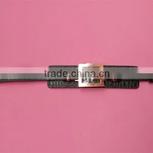 Produce & Wholesale Narrow and Wide Cooperate Genuine Leather Unisex Bracelets thumbnail-1