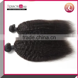 Fashion Hair Top Grade 7a Virgin Human Malaysian Kinky Straight Hair Weave thumbnail-4