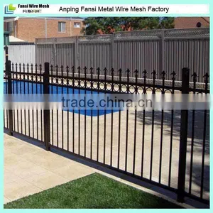6 Foot Wrought Iron Safety Swimming Pool Fence thumbnail-1