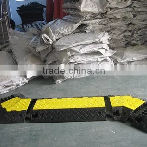 Ultra-portable 5-Channel Heavy Duty Rubber Cord Cover thumbnail-5