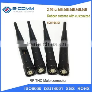 Hot Sale!! 3dBi TNC 2.4G Omni-directional Antenna High Gain Antenna TNC Antenna Inner Screw Hole thumbnail-3