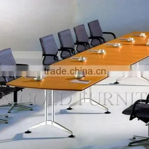 Rectangular Wooden Melamine Boardroom Table Conference Table of Modern Apperance (SZ-MT085) thumbnail-6