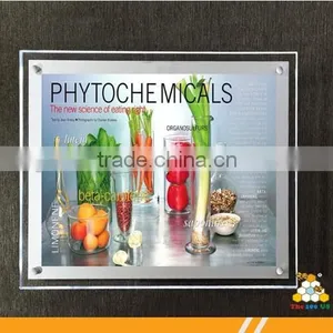 Factory Manufacturing Slim Acrylic Crystal Light Frame thumbnail-1