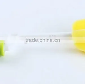 Manufacture of Best Price Small Baby Bottle Cleaner Brush Milk Bottle Cleaner Brush Baby Feeding Bottle Clean Brush thumbnail-2