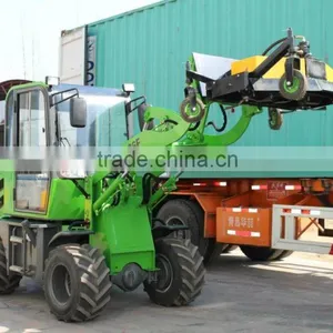0.8ton Mini Loader 4WD Attachments Slasher,log Splitter,auger,tiller,blade thumbnail-3