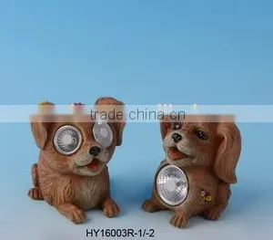 Polyresin Dog Solar thumbnail-1