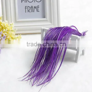 2016 Best Price Rooster Feather High Quality Beautifull Feathers Fashion Colorfull Feather Hair Extension thumbnail-4