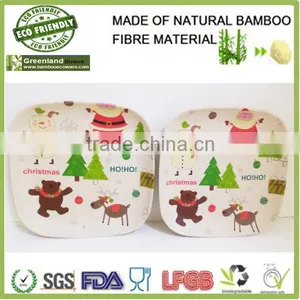 2015 Biodegradable Bamboo Fiber Eco Tableware,dinner Plate thumbnail-3