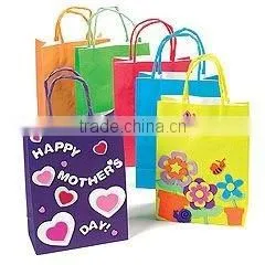 Colorful Christmas Paper Gift Bag thumbnail-1