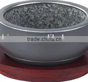 Granite Stone Cast Aluminum Bowl Noodle Soup thumbnail-1
