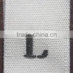 China Supplier Custom Sew -on Polyester Size Label in Dongguan thumbnail-1