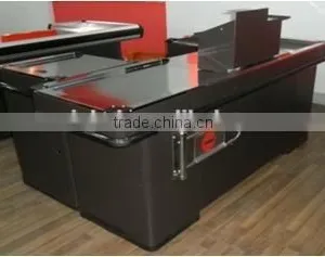 Supermarket Electronic Checkout Cash Counter With Belt By Changshu Factory thumbnail-6