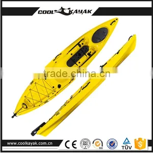 Hot Sale Ocean Fishing Kayak no Inflatable Plastic Rowing Boat thumbnail-1