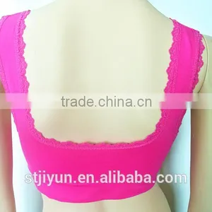 2016 Shantou Sport Bras Seamless Cheap Padded Yoga Bra Tops thumbnail-2